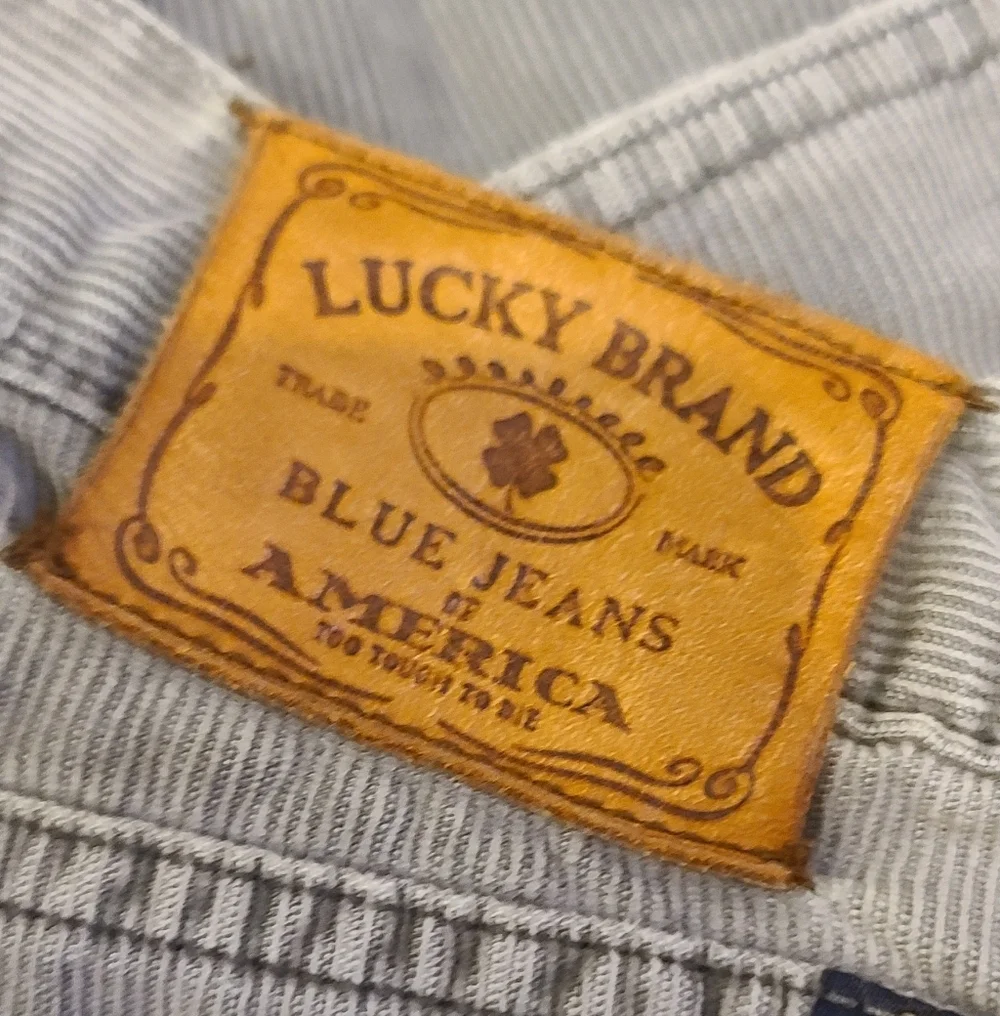 Lucky Brand Men's Charcoal Corduroy Jeans